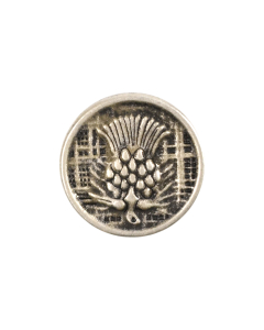 B1008 Thistle Shank Button Silver(19)