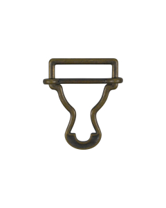 B125 Buckle 25mm Old Brass Fitting