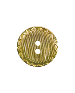 B130 Elaborate Gold 2 Hole Button