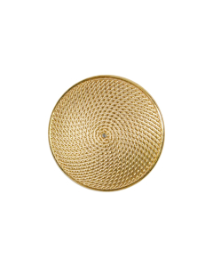 B472 Dots 30L Gold 18 Shank Button