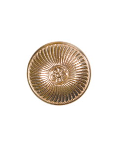 B498 Swirls and Flower Rose Gold(67) Shank Button