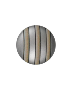 B514 Stripes 28L Silver(MBS) Shank Button