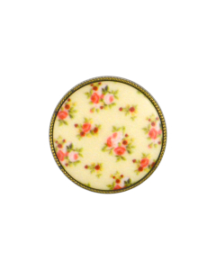 B515 Flower Prints 36L Yellow(2539) Shank Button