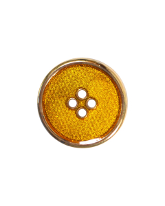 B550 Colour Centre with Gold Rim Yellow(1/5018) 4 Hole Button