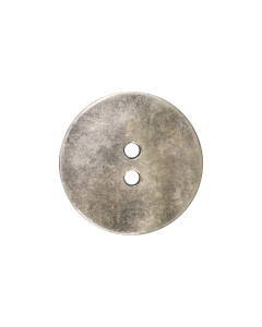 B710 Distorted Old Silver(16) 2 Hole Button
