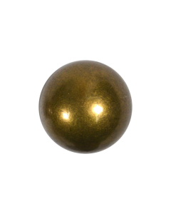B844 Full Dome Old Brass Shank Button