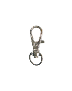 B872 33mm Silver Small Dog Clip