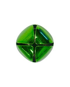 CR57 Metal Bells Green Shank Button