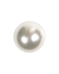 G226 Round 18mm White Shank Button