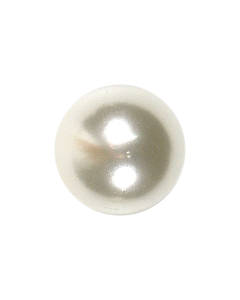 G227 Round 8mm White Shank Button