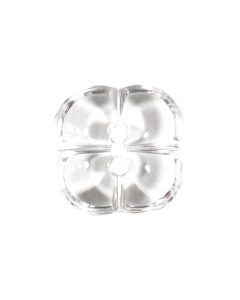 G26 Clover 32L Clear 2 Hole Button