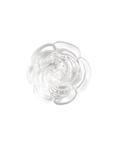 G74 Rose 26L Clear 2 Hole Button