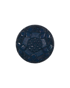 K115 Fancy 28mm Light Navy Shank Button