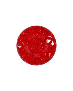 K115 Fancy 38mm Red Shank Button