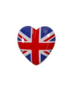 K11 Heart Union Jack 36L Multi(037) Shank Button