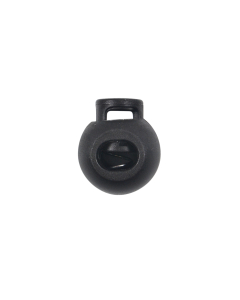 K1205 21mm Black Spring Loaded Cord End