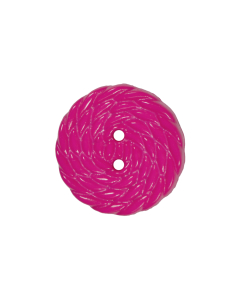 K125 Cord Textured Look 44L Cerise 2 Hole Button