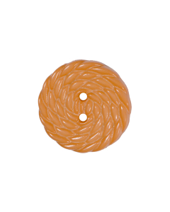 K125 Cord Textured Look 44L Orange 2 Hole Button