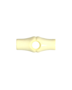 K136 Central Hole 25mm Cream(8) Toggle