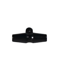 K153 Central Groove 32mm Black Toggle