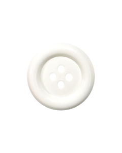 K1859 Chunky Edge 80L White 4 Hole Button