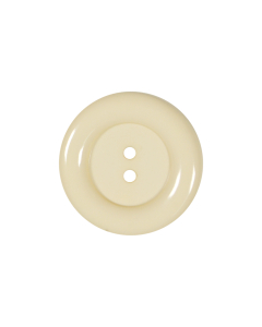 K2001 Chunky Edge 24L Cream 2 Hole Button