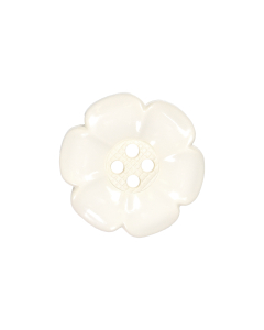 K25 Flower 100L White 4 Hole Button