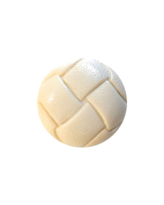 K263 Football Cream(8) Shank Button