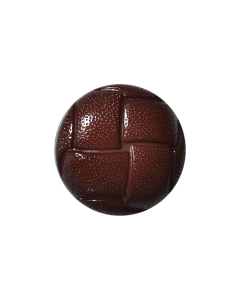 K263 Football Medium Brown Shank Button