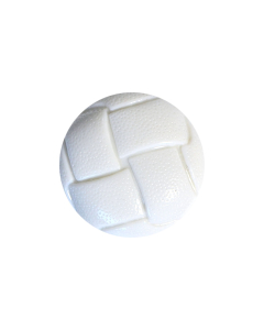 K263 Football White Shank Button