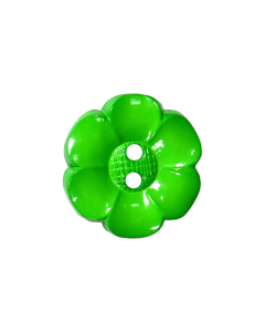 K267 Flower 36L Green(54) 2 Hole Button