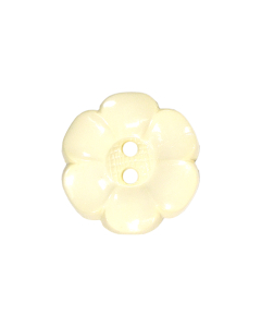 K267 Flower 36L Cream(8) 2 Hole Button