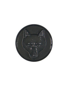 K33 Fox Head 24L Grey Shank Button