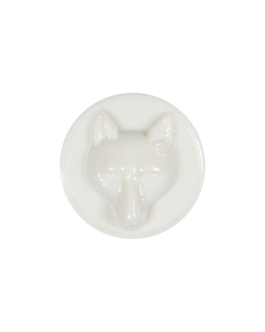 K33 Fox Head 24L White Shank Button