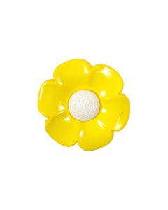 K55 Poppy 60L Yellow/White Shank Button