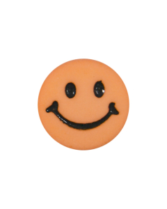 K610 Smiley Face 24L Orange(58) Shank Button