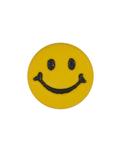 K610 Smiley Face 24L Yellow(59) Shank Button