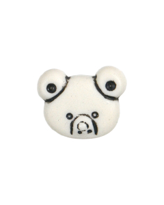 K714 Bear 27L White(009) Shank Button