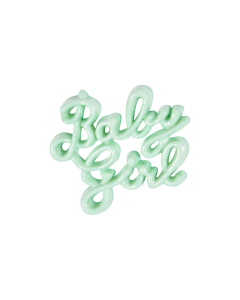 K726 Baby Girl 32mm Green(36) Shank Button