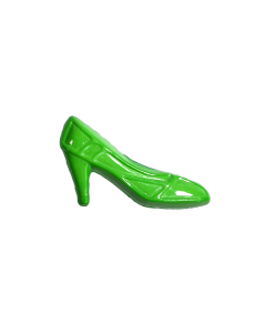 K748 Heeled Shoe 35mm Green(54) Shank Button