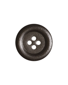 L40 Round 32L Brown 4 Hole Button