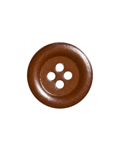 L40 Round 36L Tan 4 Hole Button