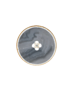 M111 Distressed Ring Edge Blue(833) 4 Hole Button