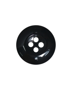 M112 Round Black (09) 4 Hole Button