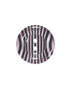 P1197 Transparent Stripe Detail 32L Pink(NC4)/Clear 2 Hole Button