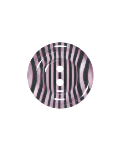 P1197 Transparent Stripe Detail 32L Purple/Clear 2 Hole Button