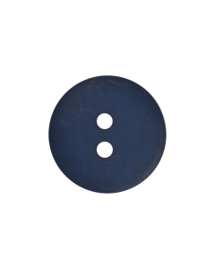 P128 Double Dome Matt 16L Navy(25) 2 Hole Button