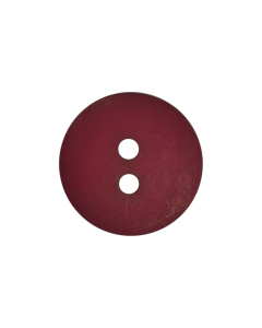 P128 Double Dome Matt 14L Wine(28) 2 Hole Button