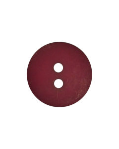 P128 Double Dome Matt 24L Wine(28) 2 Hole Button