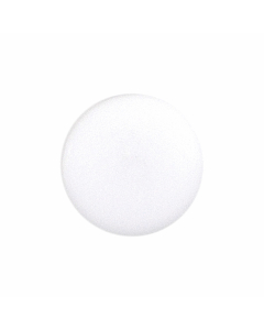 P12 Chalk Matt Round White Shank Button